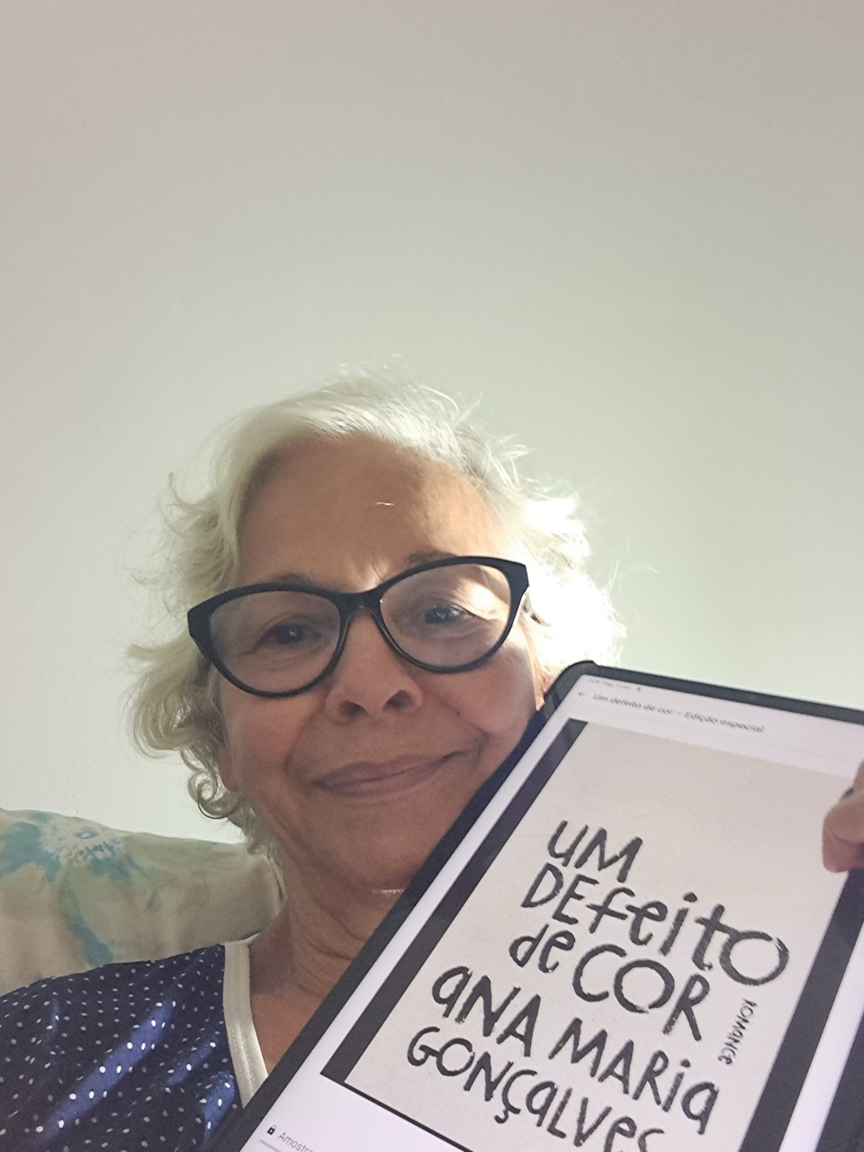 Capa do livro Um Defeito de Cor